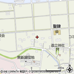 静岡県磐田市東新屋278周辺の地図