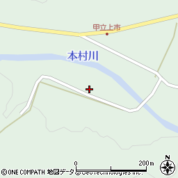 広島県安芸高田市甲田町上甲立1812周辺の地図