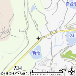 岡山県岡山市東区宍甘1303周辺の地図