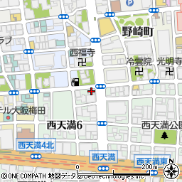 クリスタルグランツ梅田２周辺の地図