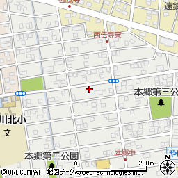 静岡県浜松市中央区本郷町1314周辺の地図