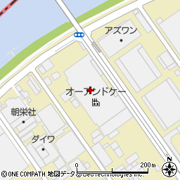株式会社オーアンドケー　大阪工場周辺の地図