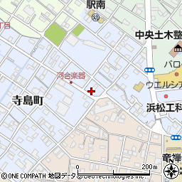 静岡県浜松市中央区寺島町431周辺の地図