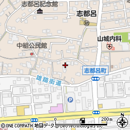 静岡県浜松市中央区志都呂町1456周辺の地図