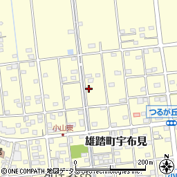 静岡県浜松市中央区雄踏町宇布見1567周辺の地図