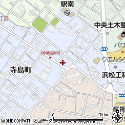 静岡県浜松市中央区寺島町430周辺の地図