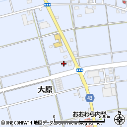 静岡県磐田市大原770周辺の地図