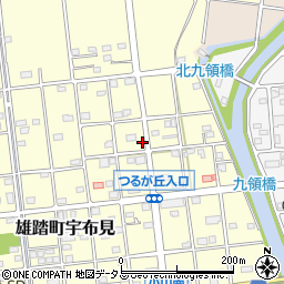 静岡県浜松市中央区雄踏町宇布見1464周辺の地図