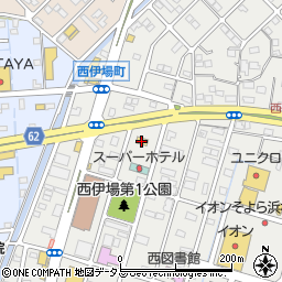 ローソン浜松西伊場町店周辺の地図
