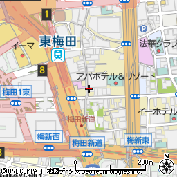 昭和大衆ホルモン お初天神店周辺の地図
