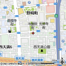 ピザハット　梅田店周辺の地図