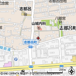静岡県浜松市中央区志都呂町1184周辺の地図