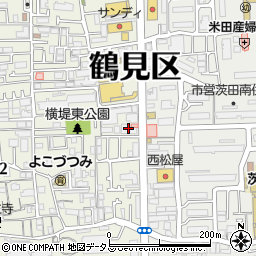 丸美屋食品工業大阪支店周辺の地図
