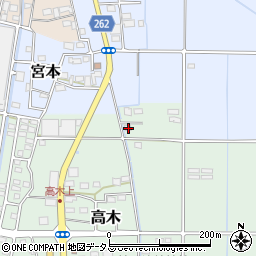 静岡県磐田市高木275周辺の地図
