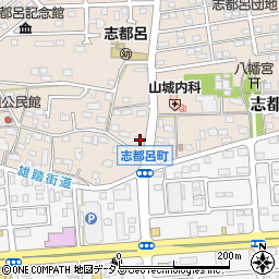 静岡県浜松市中央区志都呂町1424周辺の地図