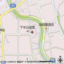 静岡県掛川市下土方1348-1周辺の地図