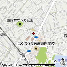 ＪＡ兵庫南魚住周辺の地図