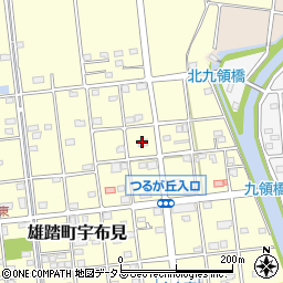 静岡県浜松市中央区雄踏町宇布見1462周辺の地図