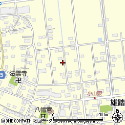 静岡県浜松市中央区雄踏町宇布見1665周辺の地図