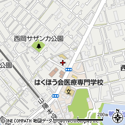 ＪＡ兵庫南魚住支店周辺の地図