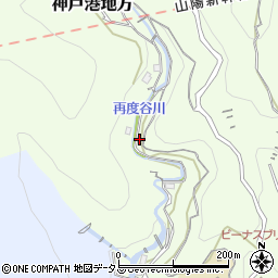 兵庫県神戸市中央区神戸港地方口一里山周辺の地図