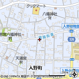 セブンイレブン浜松入野町東店周辺の地図