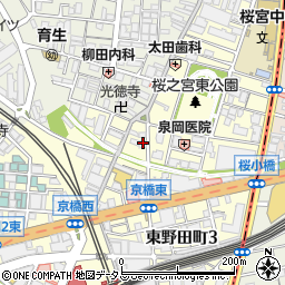 蛸焼き・炭火 満家 京橋店周辺の地図