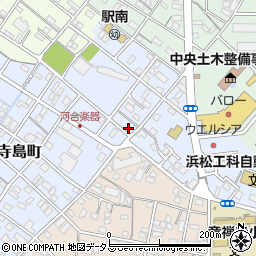 大橋塗料店周辺の地図