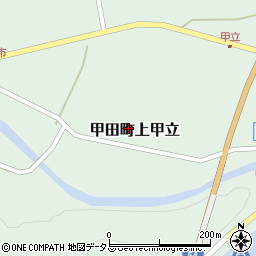 広島県安芸高田市甲田町上甲立730周辺の地図