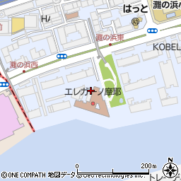 兵庫県神戸市灘区摩耶海岸通1丁目周辺の地図