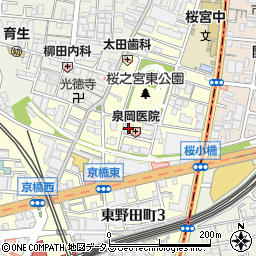 ファーストフィオーレ京橋パークフロント周辺の地図