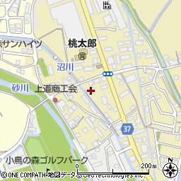 岡山県岡山市東区楢原497周辺の地図