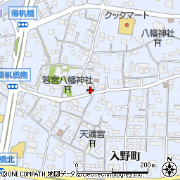 飯田輪店周辺の地図