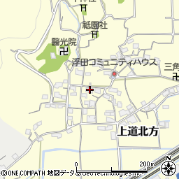 岡山県岡山市東区上道北方1447周辺の地図
