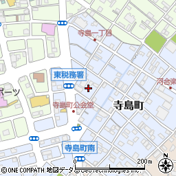 静岡県浜松市中央区寺島町264周辺の地図