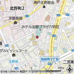 コトノハコ神戸周辺の地図