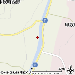 広島県三次市甲奴町西野269周辺の地図