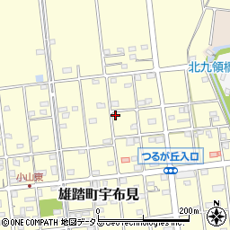 静岡県浜松市中央区雄踏町宇布見1492周辺の地図
