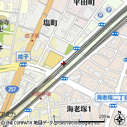 名鉄協商浜松海老塚町第３駐車場周辺の地図