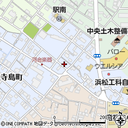 静岡県浜松市中央区寺島町437周辺の地図