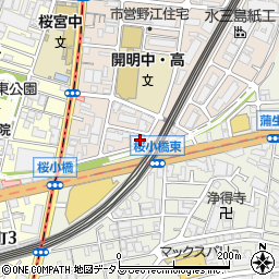 シャトー辰巳周辺の地図