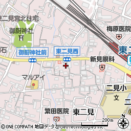 兵庫県明石市二見町東二見1012周辺の地図