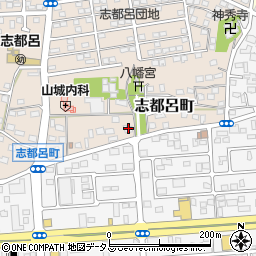 静岡県浜松市中央区志都呂町1104周辺の地図