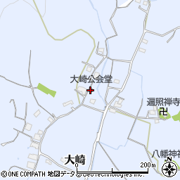 大崎公会堂周辺の地図