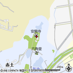 静岡県菊川市赤土305周辺の地図