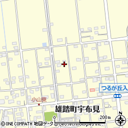 静岡県浜松市中央区雄踏町宇布見1563周辺の地図