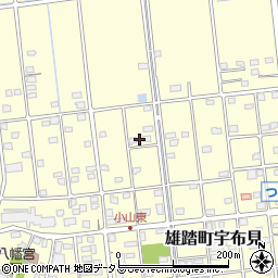 静岡県浜松市中央区雄踏町宇布見1585周辺の地図