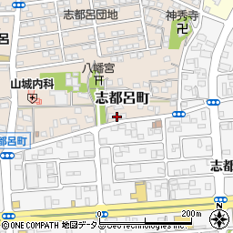 竹山鍼灸治療院周辺の地図