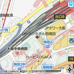 Restaurant Garden 大阪駅前周辺の地図