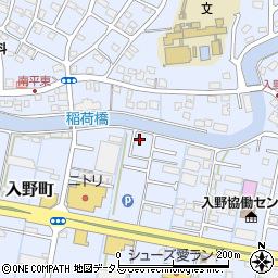 静岡県浜松市中央区入野町9961周辺の地図